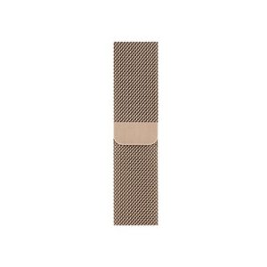 Apple Watch Strap 44mm Gold Milanese Loop