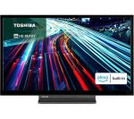 TOSHIBA 24WK3C63DB 24" Smart HD Ready HDR LED TV with Amazon Alexa