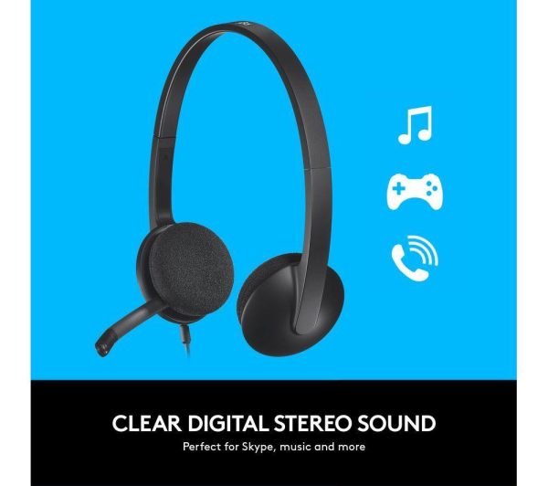 LOGITECH Pro C920 Full HD Webcam & H340 USB Headset Bundle