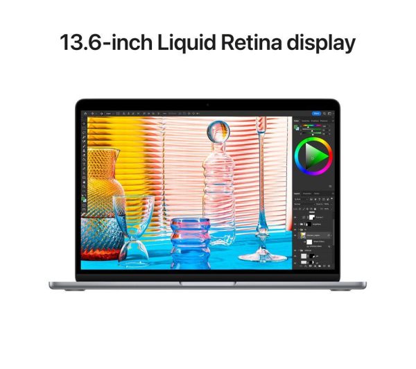 APPLE MacBook Air 13.6" (2022) - M2, 256 GB SSD, Space Grey