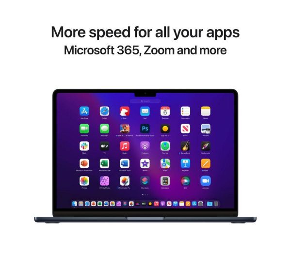 APPLE MacBook Air 13.6" (2022) - M2, 512 GB SSD, Midnight
