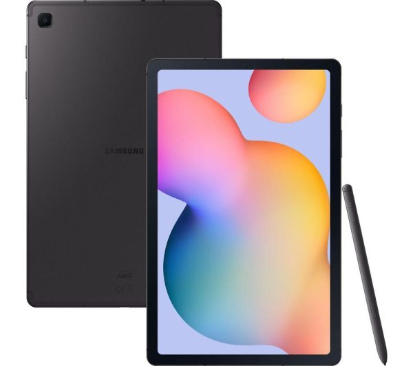 SAMSUNG Galaxy Tab S6 Lite 10.4” Tablet & Book Cover Bundle - 64 GB, Grey