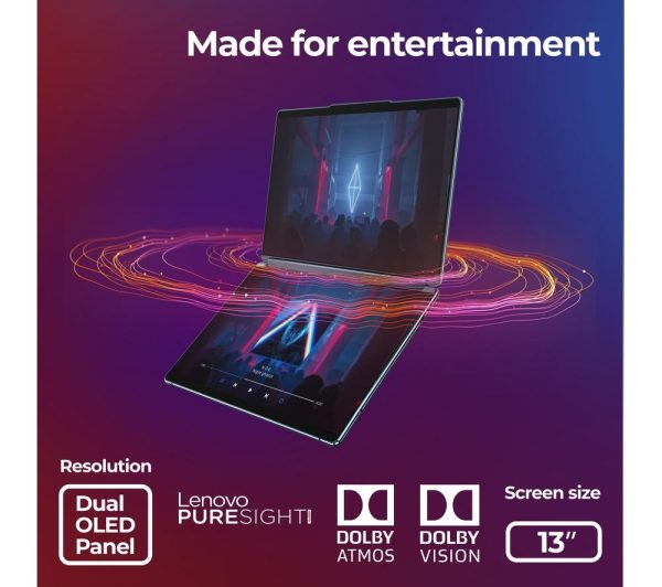 LENOVO Yoga Book 9i 13.3" 2 in 1 Laptop - Intel® Core i7, 1 TB SSD, Teal