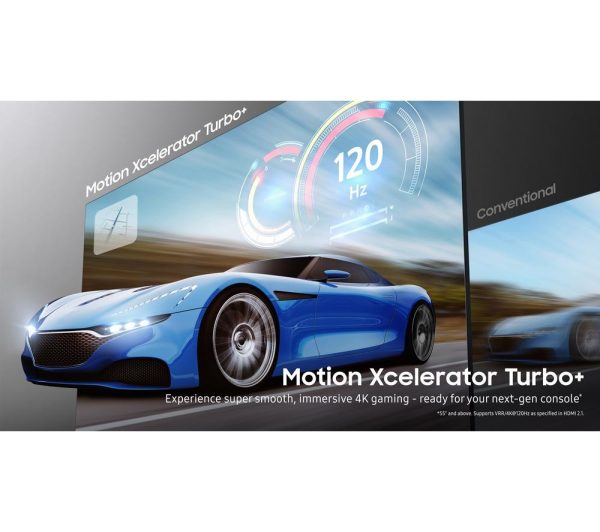 SAMSUNG Q80C 55 inch Smart 4K Ultra HD HDR QLED TV (2023) - QE55Q80C