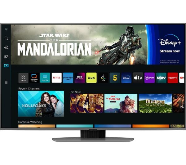 SAMSUNG Q80C 50 inch Smart 4K Ultra HD HDR QLED TV (2023) - QE50Q80C