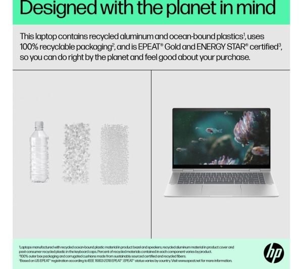 HP ENVY x360 15-fe0502na 15.6" 2 in 1 Laptop - Intel® Core i7, 512 GB SSD, Silver