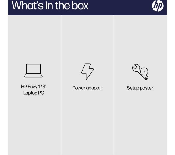 HP ENVY 17-cw0500na 17.3" Laptop - Intel® Core i7, 512 GB SSD, Silver
