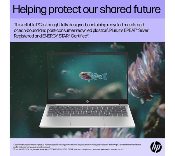 HP Pavilion SE 14" Laptop - IntelÂ® N200, 128 GB SSD, Silver