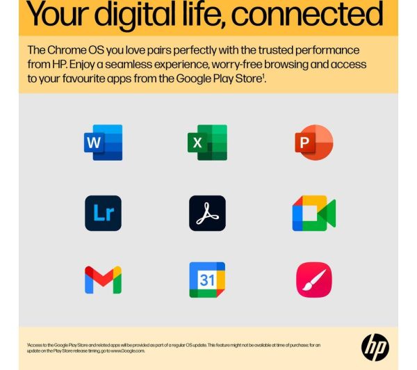 HP 15a-na0500sa 15.6" Chromebook - IntelÂ® PentiumÂ®, 128 GB eMMC, Silver