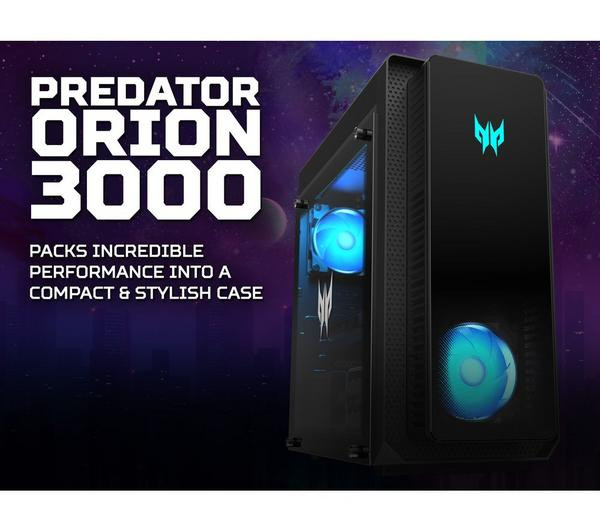 ACER Predator Orion 3000 PO3-650 Gaming PC - Intel® Core™ i7, RTX 4060, 1 TB SSD
