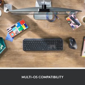 LOGITECH MX Master 3S Wireless Darkfield Mouse & MX Keys S Wireless Keyboard Bundle