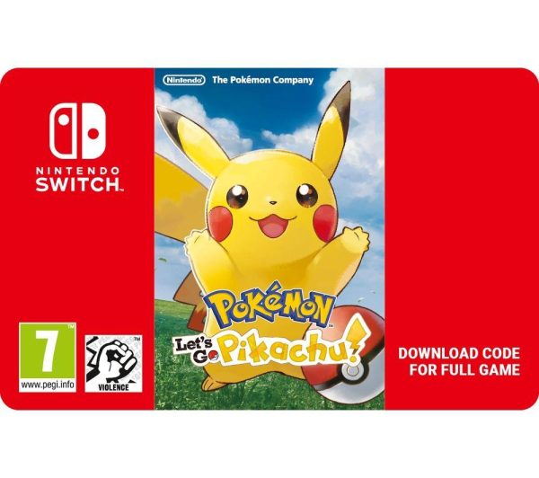 NINTENDO SWITCH Pokémon: Let's Go, Pikachu! – Download