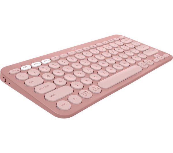 LOGITECH Pebble Keys 2 K380S Wireless Keyboard - Pink
