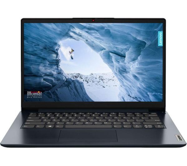 LENOVO IdeaPad 1 14" Refurbished Laptop - IntelÂ® CeleronÂ®, 128 GB SSD, Blue (Excellent Condition)