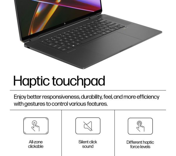 HP Spectre x360 16-aa0500na 16" 2 in 1 Laptop - Intel® Core Ultra 7, 1 TB SSD, Black