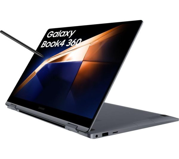 SAMSUNG Galaxy Book4 360 15.6" 2 in 1 Laptop - Intel® Core 7, 1 TB SSD, Grey