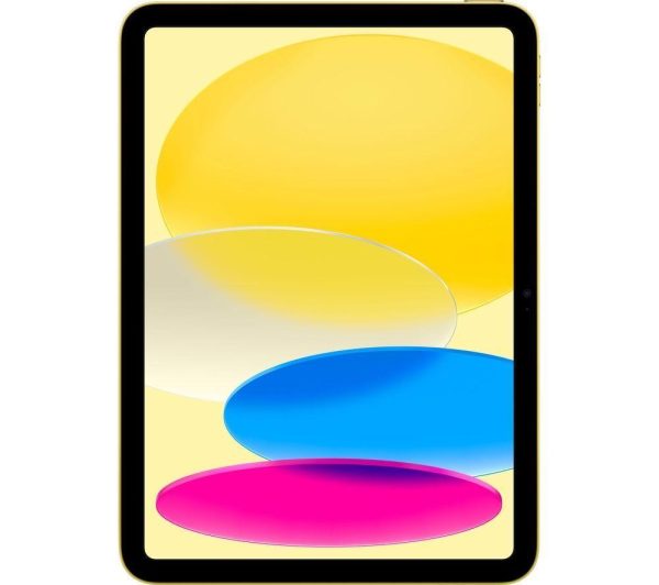 APPLE 10.9” iPad (2022, 64 GB, Yellow) & Pencil (1st Generation) Bundle