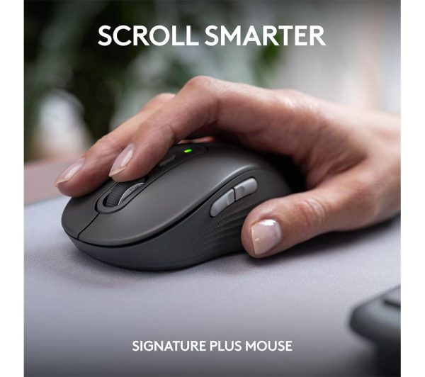 LOGITECH Signature Slim MK950 Wireless Keyboard & Mouse Set - Graphite