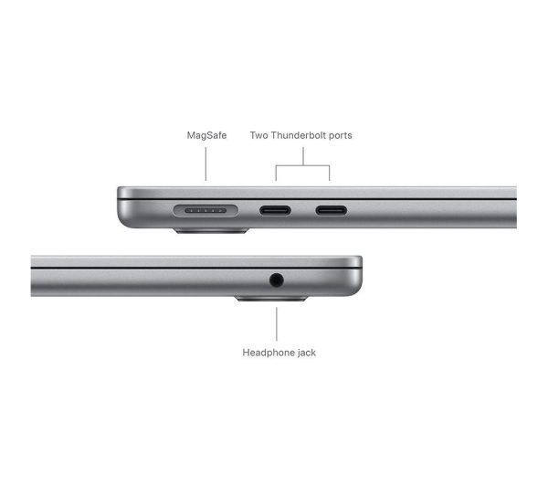 APPLE MacBook Air 13.6" (2024) - M3, 256 GB SSD, Space Grey