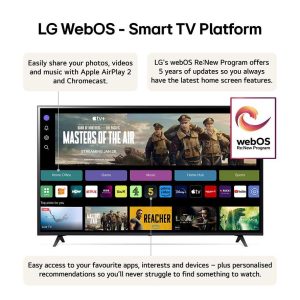 LG 65UT80006LA 65" Smart 4K Ultra HD HDR LED TV with Amazon Alexa