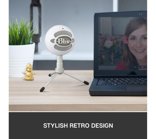 BLUE Snowball iCE USB Streaming Microphone - White