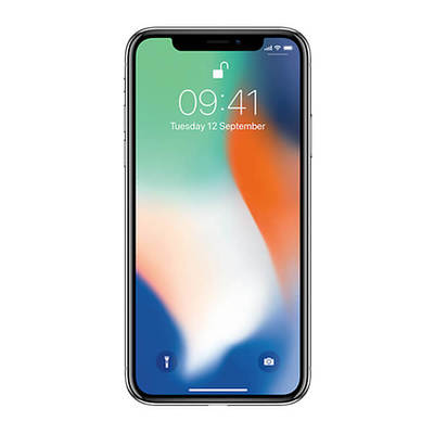 Apple iPhone X UNLOCKED | 64 GB | Silver | Pristine