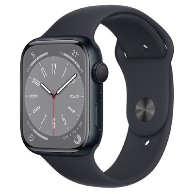 Apple Watch Series 8 GPS Midnight Aluminium 41MM Black Sport Band