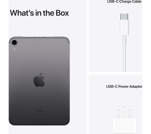 APPLE 8.3" iPad mini Cellular (2021) - 64 GB, Space Grey