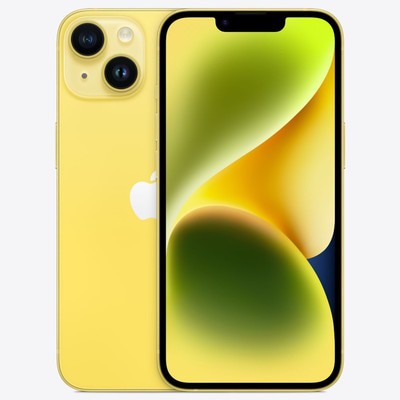 Apple iPhone 14 UNLOCKED | 128 GB | Yellow | Very Good