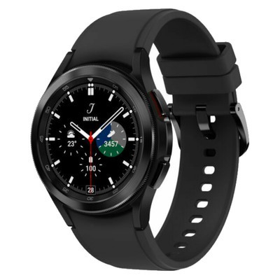 Samsung Galaxy Watch4 Classic Bluetooth Black 46MM Black Ridge Sport Band