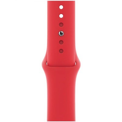 Apple Watch Series 7 GPS Red Aluminium 45MM (PRODUCT)RED Sport Band