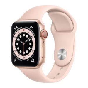 Apple Watch Series 6 GPS + Cellular Gold Aluminium 40MM Pink Sport Band