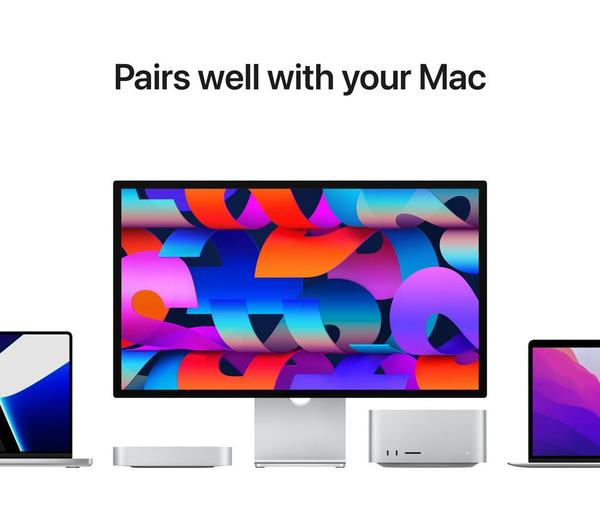 APPLE Studio Display with Tilt- & Height-Adjustable Stand - Silver