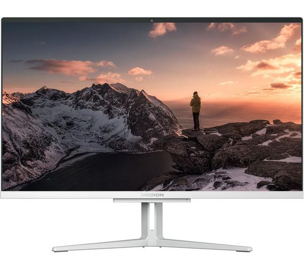 MEDION Akoya E23405 23.8" All-in-One PC - Intel® Core™ i5, 512 GB SSD, Silver