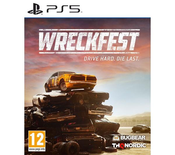 SONY PlayStation 5 Model Group - Slim, Wreckfest, EA Sports FC 24 & DualSense Controller Bundle