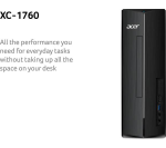 ACER Aspire XC-1760 Desktop PC - Intel® Core™ i5, 512 GB SSD, Black