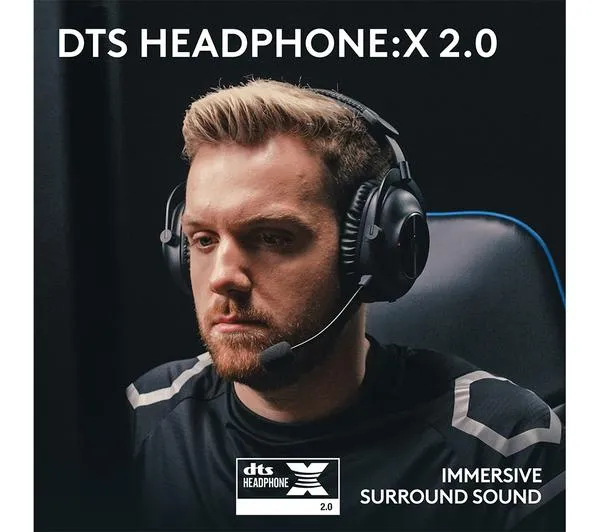 LOGITECH PRO X 2 Graphene Driver LIGHTSPEED Wireless 7.1 Gaming Headset - Black