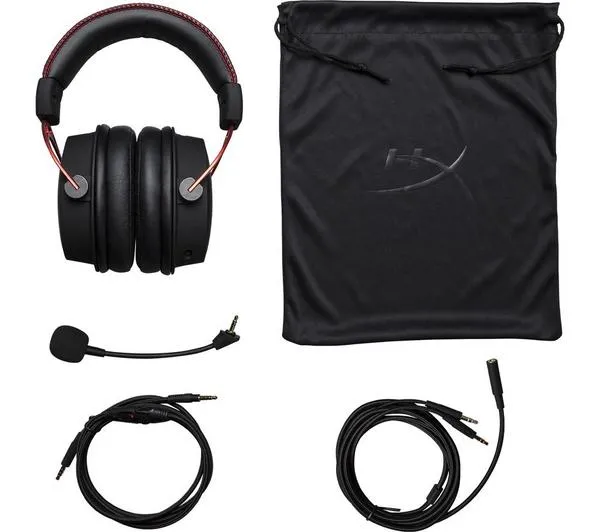 HYPERX Cloud Alpha Gaming Headset - Black & Red